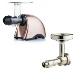 Pack Extracteur de jus horizontal Sana 707 Bronze + Accessoire Extracteur d'huile