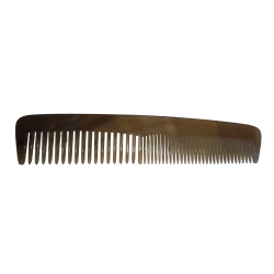 Peigne en corne 18,5cm artisanal