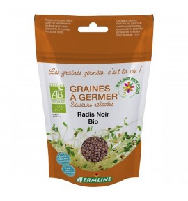 Graines germées Germline RADIS NOIR BIO 150G Graines germées Germline RADIS NOIR BIO 150G