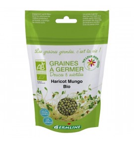 Graines germées Germline HARICOT MUNGO BIO 150G Graines germées Germline HARICOT MUNGO BIO 150G