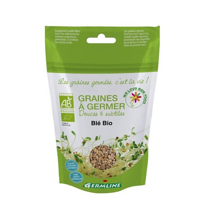 Graines germées BLE BIO 200G Graines germées BLE BIO 200G