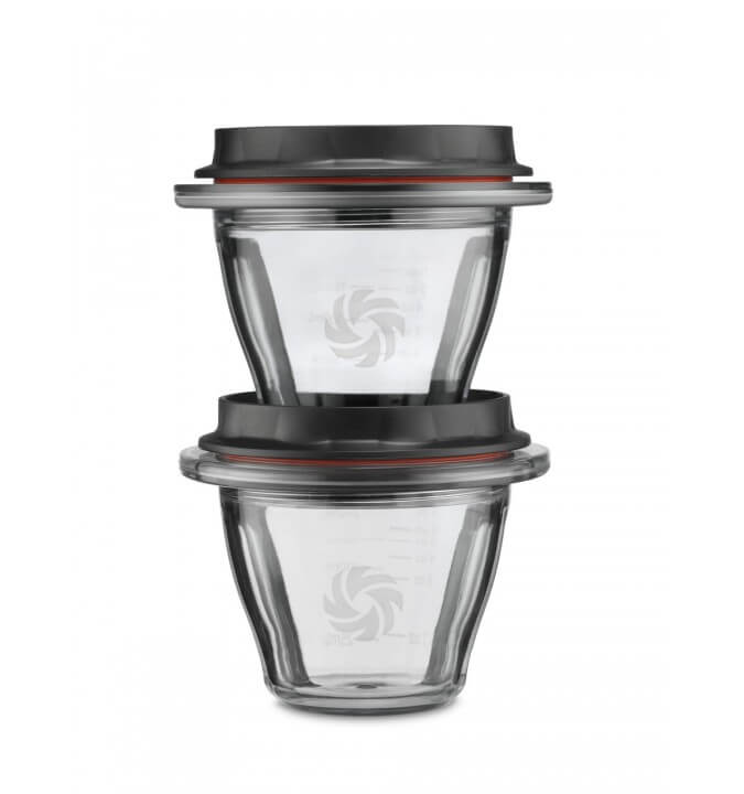 Lot de 2 bols 225ml pour blender Vitamix Ascent Lot de 2 bols 225ml pour blender Vitamix Ascent