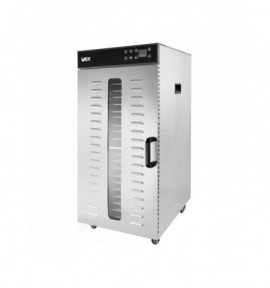 Déshydrateur alimentaire Inox 20 grilles 40/38 cm Foodvac Déshydrateur alimentaire Inox 20 grilles 40/38 cm Foodvac