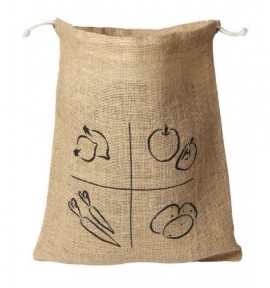 Sac en jute coton bio - Ah table Sac en jute coton bio - Ah table