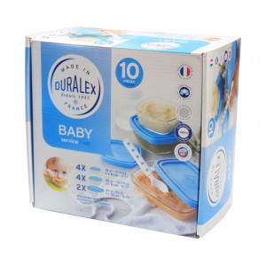 Set bébé 10 contenants + couvercle - Duralex