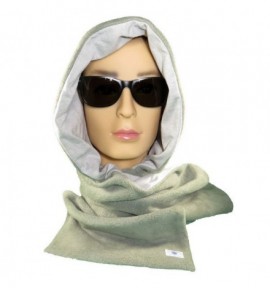 cette capuche écharpe protège la tête des ondes nocives