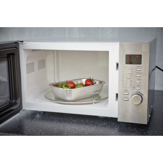 Boîte de conservation en inox rectangle - Cuitisan - 1,9L - 34