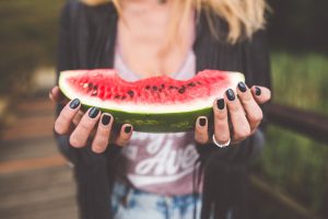 tranche de pastèque melon-pasteque