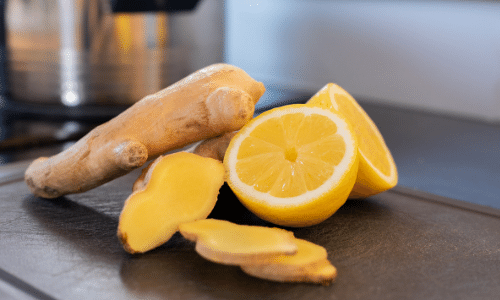 jus de gingembre et citron