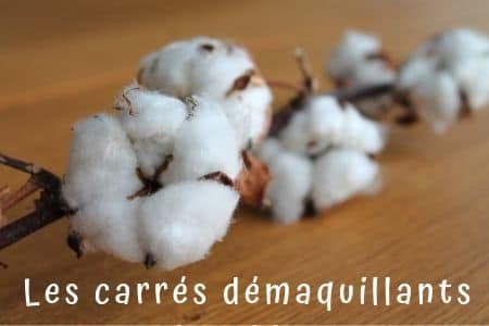 Coton démaquillant lavable et réutilisable